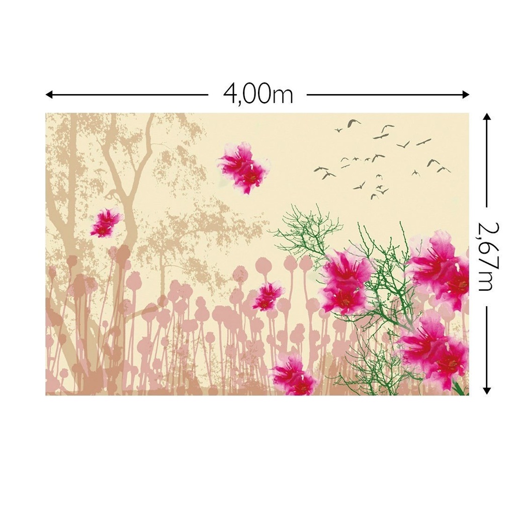 JOKA Fotobehang P206 400 cm br x 267 cm hg 300 grams structuur (1)