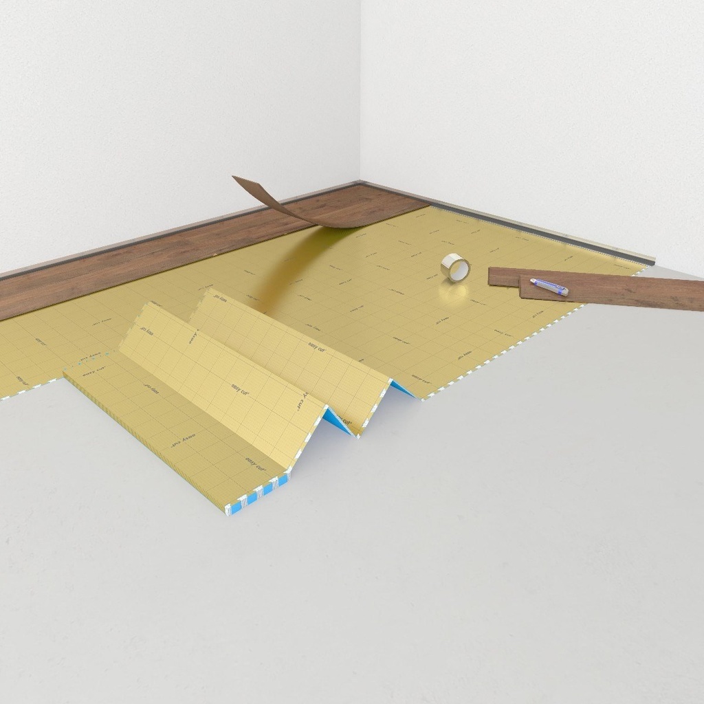 JOKA JK139+ Silent Design ondervloer 1,5mm 8,5mtrx120cm | Pak à 10,2m² (2)