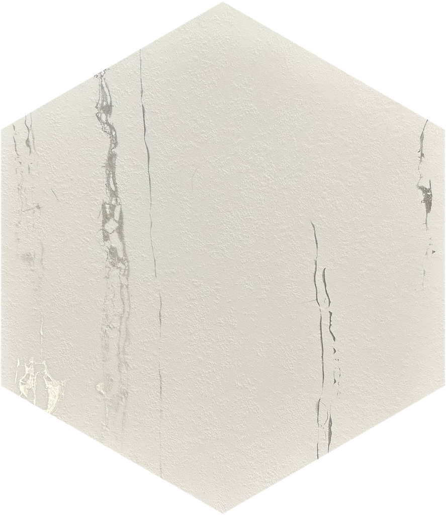 [CAT-TFD-FLOORTILE-HEXAGON-WHITE] Hexagon White