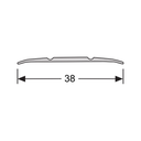 Dilatatieprofiel zelfklevend 38mm decor 209 2m (2)