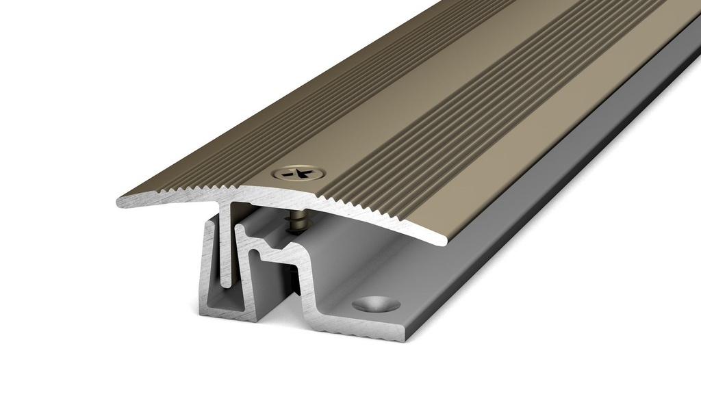 Overgangsprofiel PS400 7-175mm 38mm Edelstaal-Mat 270cm - nr. 401 | 4012314270 (1)