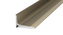 Kozijn/Wandaansluitprofiel (N) Edelstaal-Mat 20x13 250cm - nr. 290 | 2901414250 (1)