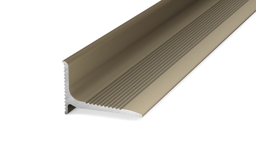 Kozijn/Wandaansluitprofiel (N) Edelstaal-Mat 20x13 250cm - nr. 290 | 2901414250 (1)