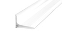 Kozijn/Wandaansluitprofiel (N) Wit Gepoedercoat 20x13mm 250cm - nr. 290 | 2901430250 (1)