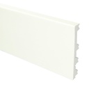 [16044] Flexibele Moderne plint 120/90/70x12 wit