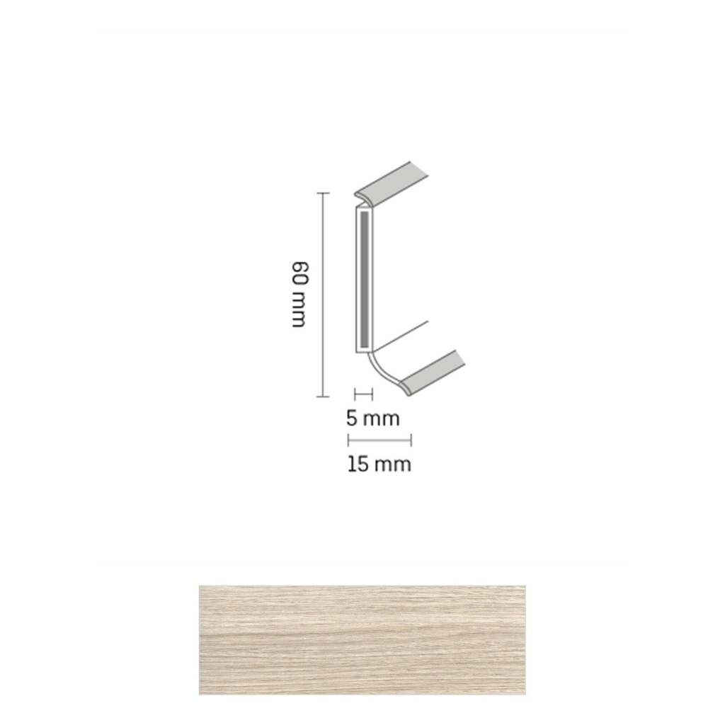 [ZUBSCHS60_2022] Döllken S 60 TOP HDF Kernplint 2022 Vintage Oak grey 5,15mtr