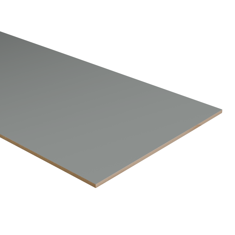 Dubbel stootbord folie 160 x 40 cm RAL9005/RAL7042 (2)