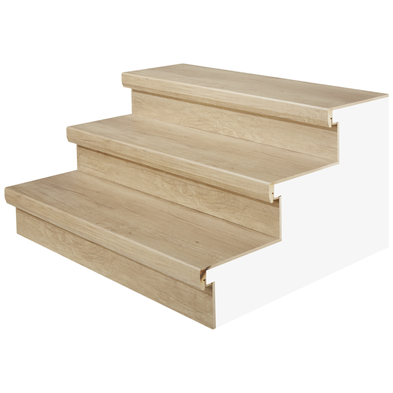 Dubbel stootbord hoogland eiken 160 x 40 cm (3)