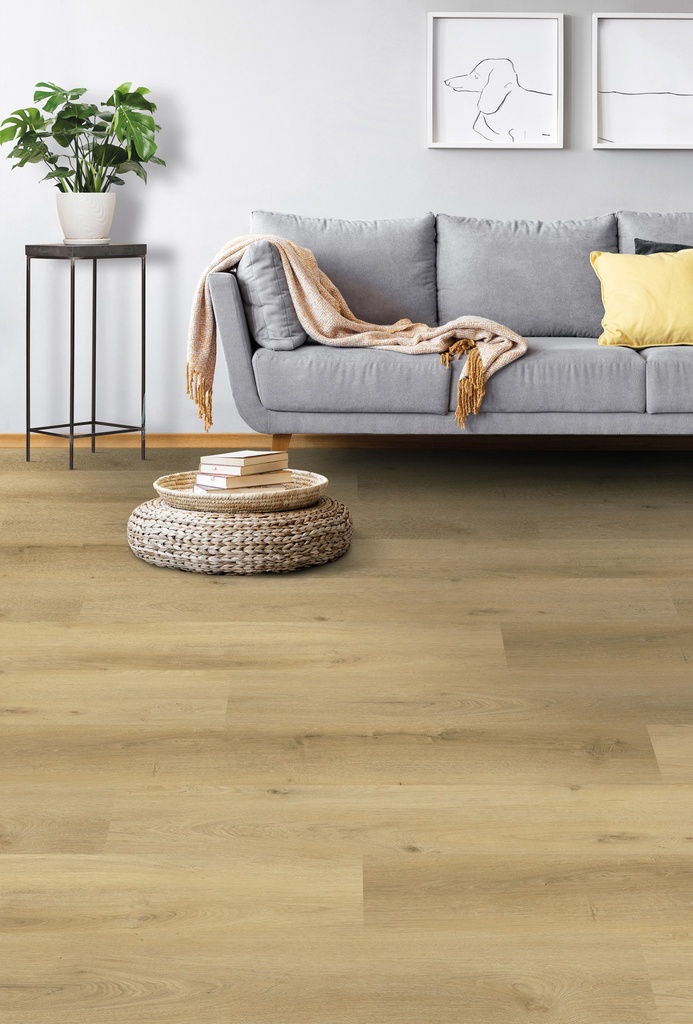 Gelasta Country 4304 Prestige Oak Light gelegd in een interieur