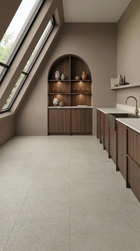 Firmfit Silent Tegel 7902 (rigid click) Concrete Sand (interieur)