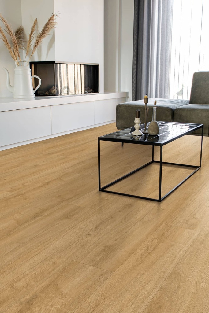 Gelasta Oakland 6101 (dryback) Naturel gelegd in een interieur