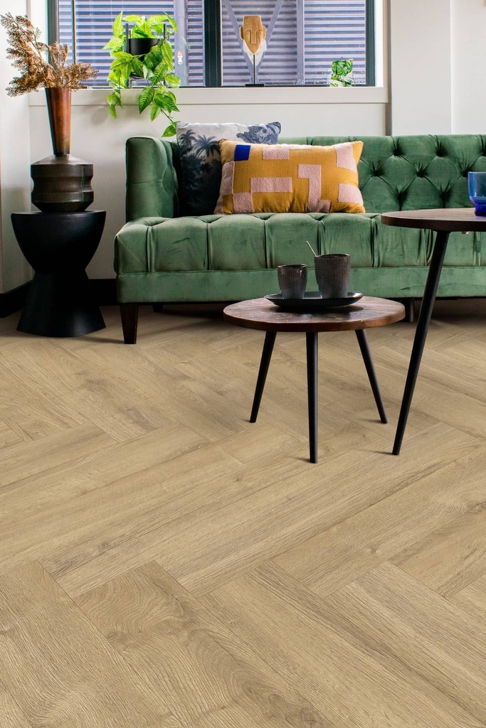 Oakland Visgraat 7204 (rigid click) Smoked (interieur)