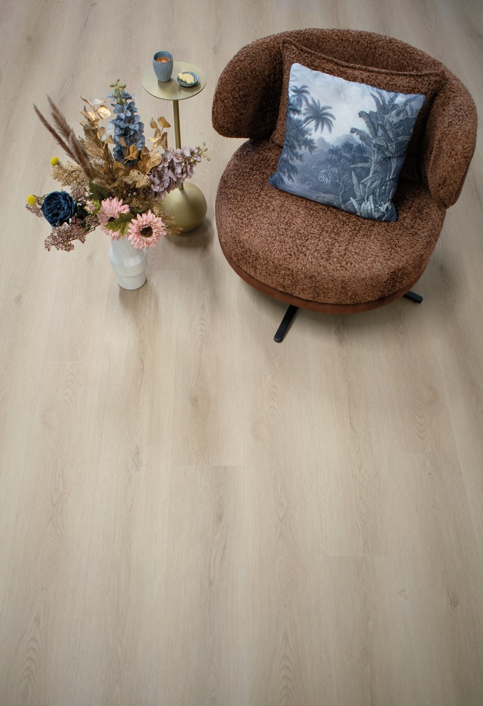 Sierra 3002 (rigid click) Light gelegd in een interieur