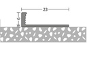 Afsluitprofiel buigbaar 6mm aluminium 10x250cm - nr. 702 | 7021306250 (1)