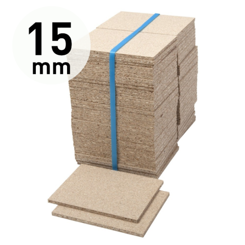 [86618] Spaanplaat 15 mm broodjes 20 x 15 cm | PPC pak 1,66 m²