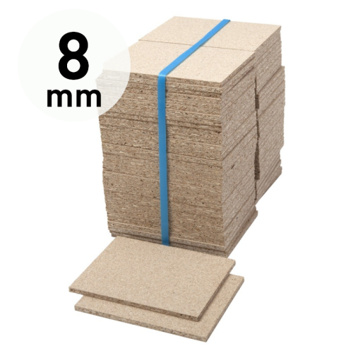 [86601] Spaanplaat 8 mm broodjes 20 x 15 cm | PPC pak 2,95 m²