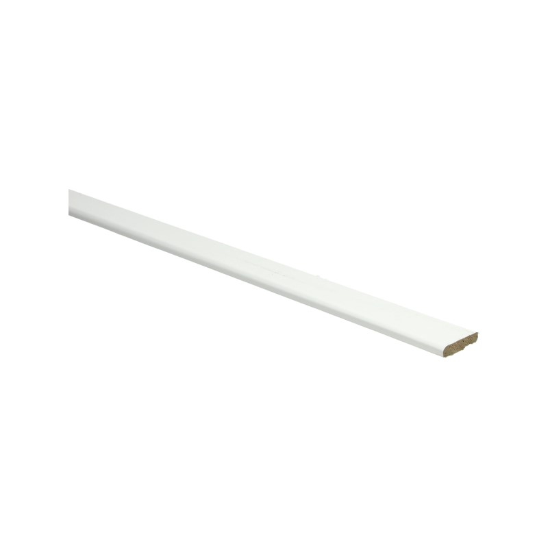 [23248] PPC Plakplint decor 248 — Wit RAL 9010 — 24×5 mm, 2,40 m