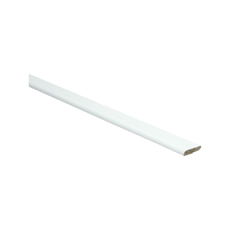 [23247] PPC Plakplint decor 247 — Wit RAL 9016 — 24×5 mm, 2,40 m