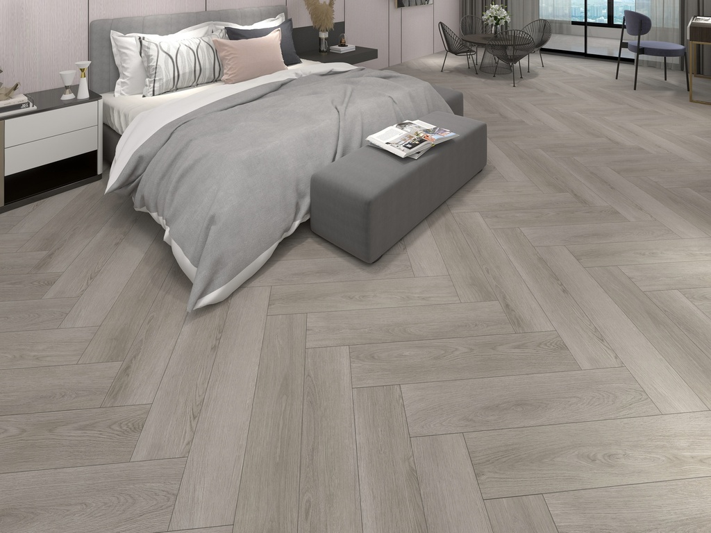 Wood Bosland Oak Visgraat Click | WD-205-HB gelegd in een interieur