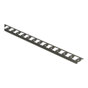 In-egaliseer eindprofiel PVC brons 6x21mm 4,5mm 3m 3103 (3)
