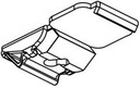 KS Smart Klick-plafondsteun Wit 100st (1)
