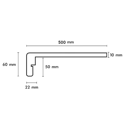 K-Stairs Enkeltrede PP Júcar Pijnboom Witgrijs 138x50cm (2)