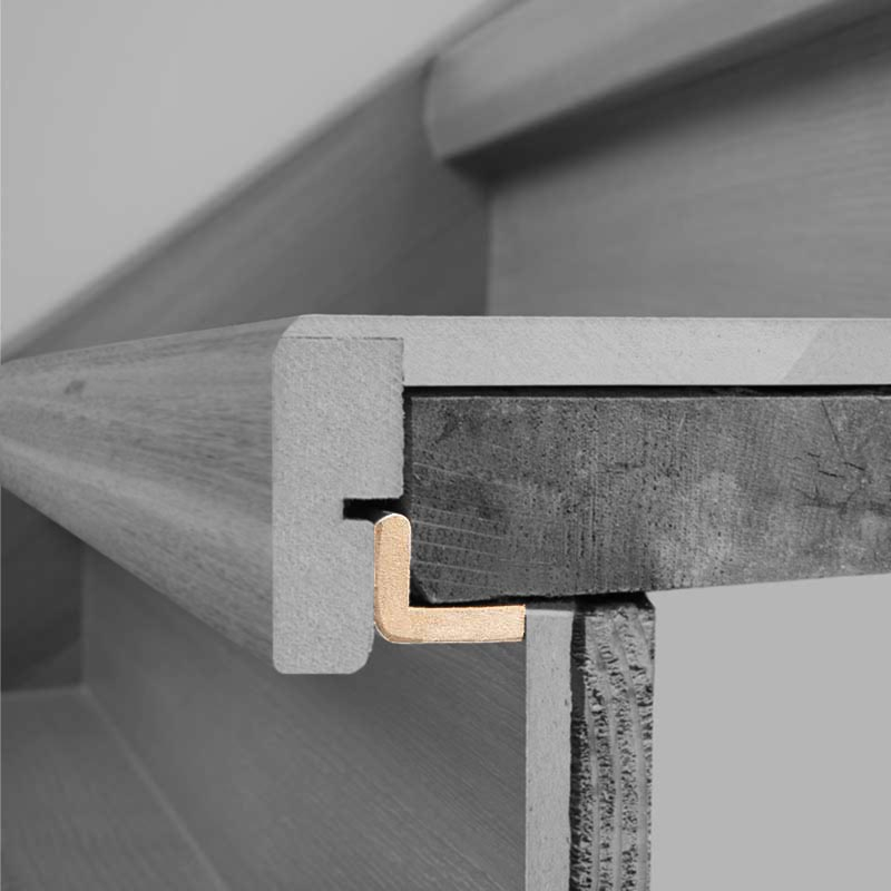 K-Stairs Hoekprofiel voor onderzijde 22x45mm Landhuis Eiken  (3)