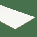 Dubbel stootbord folie 92 x 40 cm RAL9003/RAL9016 (1)