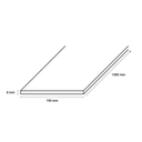 K-Stairs Laminaat PP Tajo Eiken Zandkleurig 8mm 19cm (2)