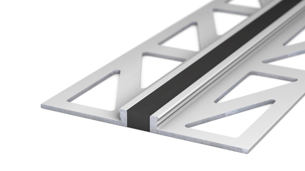 Voeg-/Dilatatieprofiel Aluminium 3 mm Antraciet 300cm nr. 770 | 7702544300 (1)