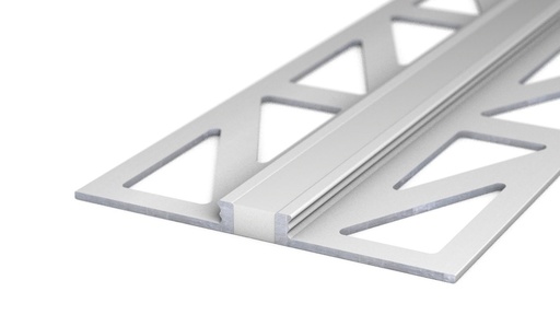 Voeg-/Dilatatieprofiel Aluminium 3 mm Zilvergrijs 300cm nr. 770 | 7702545300 (1)