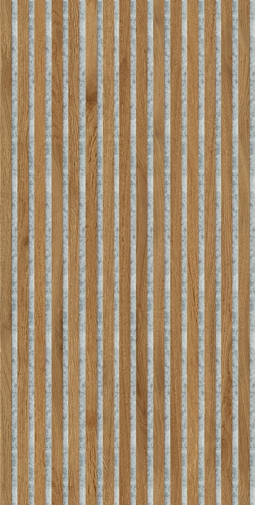 JOKA PARO Akustik PAG330 2400x600mm Eik Select Olie + Grijs Vlies | Pak à 2,88m² (1)