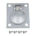 Luikring nikkel mat 48 x 38 mm (3)