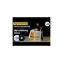 Mexform LED-verlichting sensor trap zwart (set) (5)
