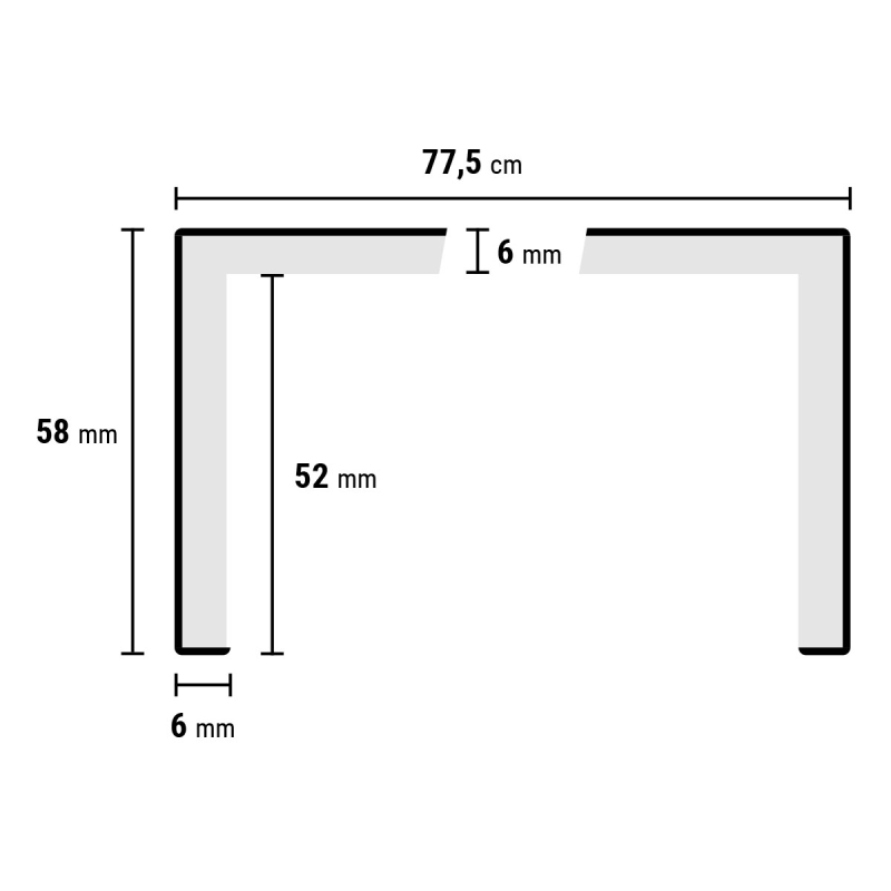 Mexform LVT beton antraciet dubbeltrede 160cm (2)