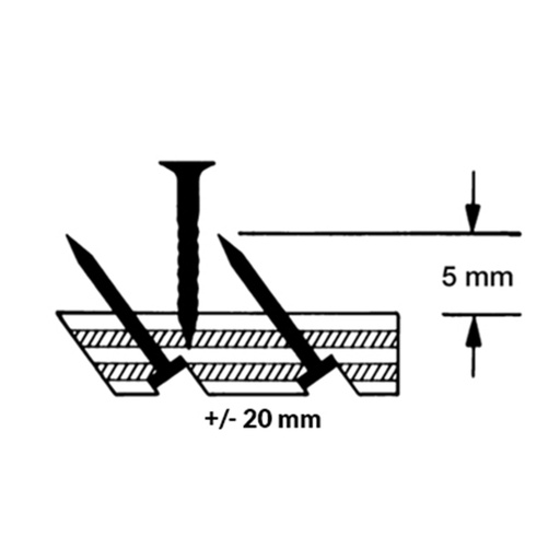 Roberts Smoothedge Tapijtlat R190 25mm 1,22m (2)