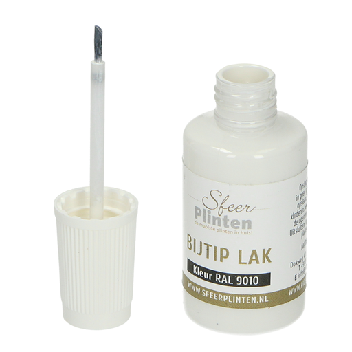 Sfeerplinten bij-tip-lak RAL 9010 - 20 ml (2)
