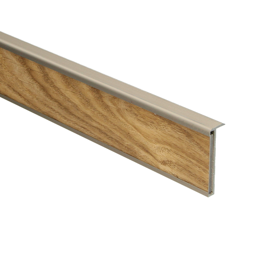 Trapneusprofiel PVC RVS 14x43mm 3m 2514 (2)
