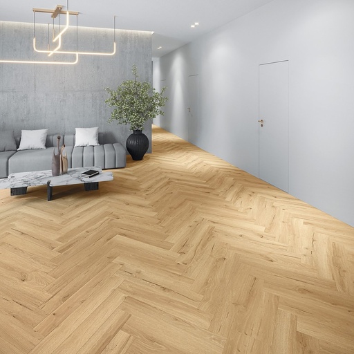 LVT DESIGN 555 Wooden Styles Visgraat Click 702H Oak cream EIR 7,0/0.55 75x15 | 1,575m2 (1)