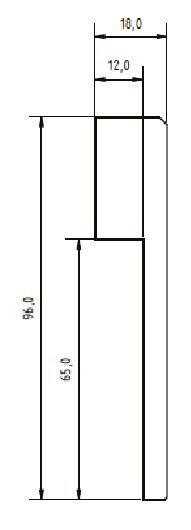 JOKA Renovatieplint MDF Folie 926F (o.a. overzetplint) 18x96x2400mm RAL9010 (1)