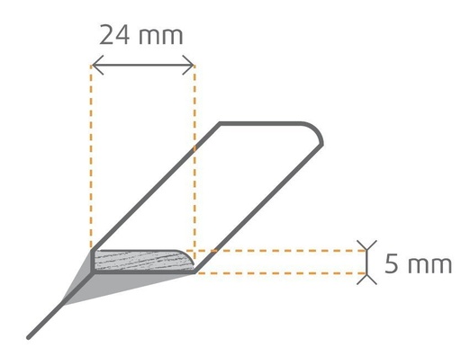 Plakplint 1491 5x24x240cm (40stuks) (1)