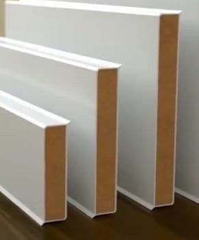 Plint MDF Cubu Flex Life 80 Recht kl. 1013 Parelwit 12,6mmx80mm 10x250cm (1)