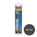 [84023] Soudal Silirub Color Siliconenkit RAL 7021 300ml