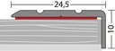 Hoekstrip 25x10 Brons ZKL 10x300cm - nr. 160 | 1601412300 (1)