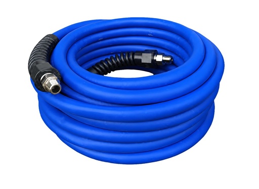 [WERPRE6044] Press Luchtslang 10 METER 8x12 PVC blauw inclusief Euro koppelingen