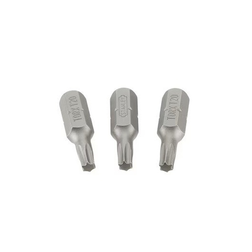 [WERST068842] Stanley 1/4" Bits Torx T20 × 25 mm - 3 stuks