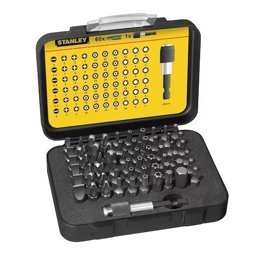 [WERST113902] Stanley Bitset Expert Pro 1/4" Bithouder 61-delig