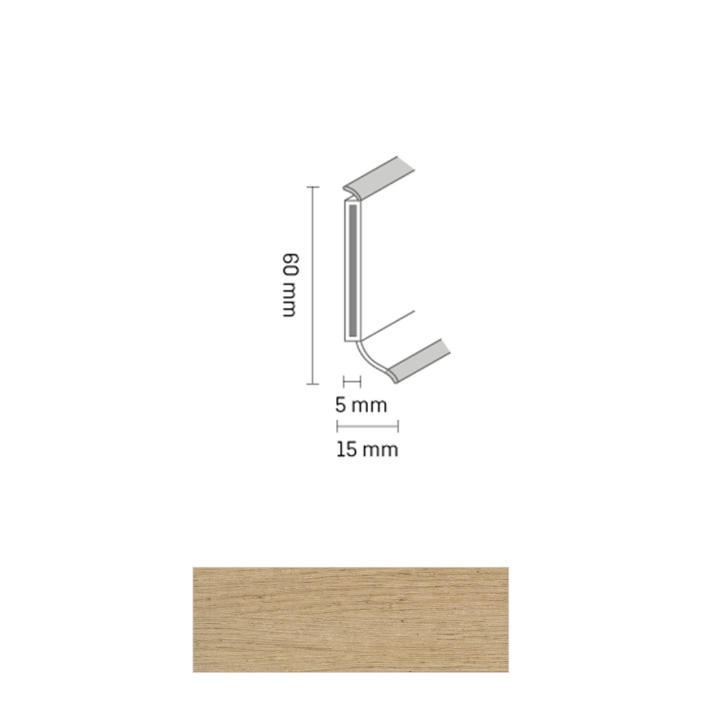 Döllken S 60 TOP HDF Kernplint 2518 Scandinavipl 5,15mtr