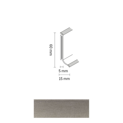 [ZUBSCHS60_TGS4] Döllken S 60 TOP HDF Kernplint 2780 Boogie 5,15mtr