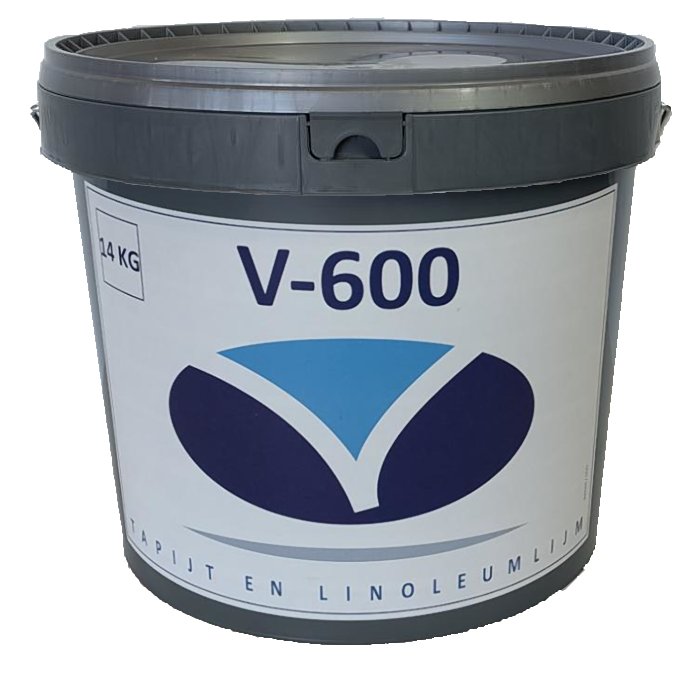 V600 Tapijt/Lino lijm 14kg